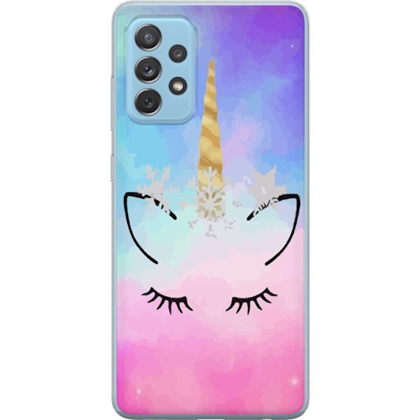 Samsung Galaxy A52 5G Läpinäkyvä kuori Enkeli