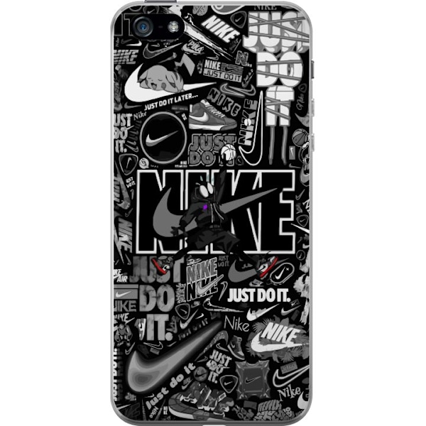 Apple iPhone 5 Läpinäkyvä kuori Nike