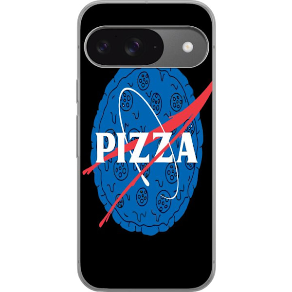 Google Pixel 9 Pro Läpinäkyvä kuori Pizza Nasa