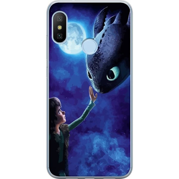 Xiaomi Mi A2 Lite Läpinäkyvä kuori Kuinka Kouluttaa Lohikäärmeesi