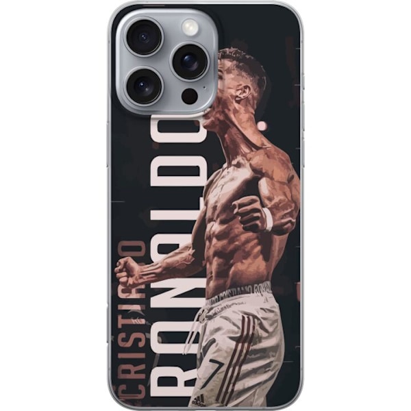 Apple iPhone 16 Pro Max Läpinäkyvä kuori Cristiano Ronaldo