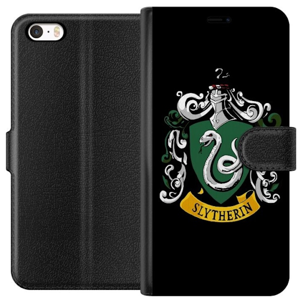 Apple iPhone 5 Plånboksfodral Harry Potter - Slytherin