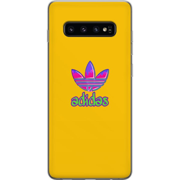 Samsung Galaxy S10 Gennemsigtig cover Adidas