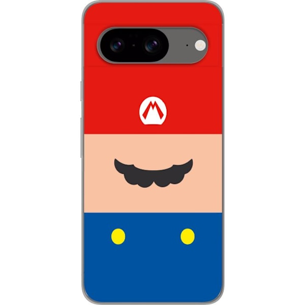 Google Pixel 8 Gjennomsiktig deksel Mario