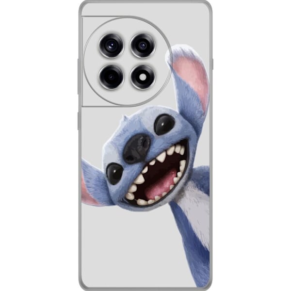 OnePlus 12R Gjennomsiktig deksel Stitch i Fart - Kawaii Design for Fans & Barn