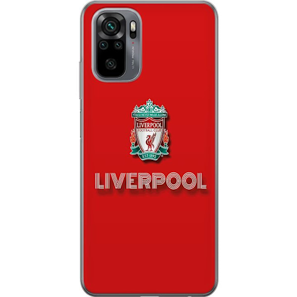 Xiaomi Redmi Note 10S Gennemsigtig cover Liverpool