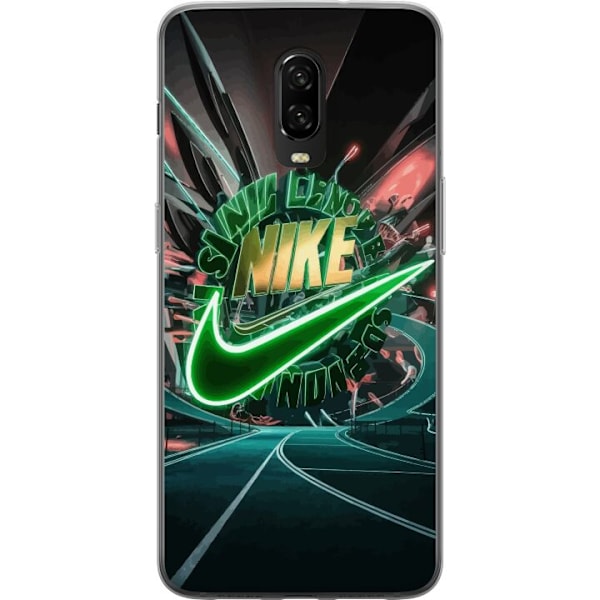 OnePlus 6T Gjennomsiktig deksel Nike