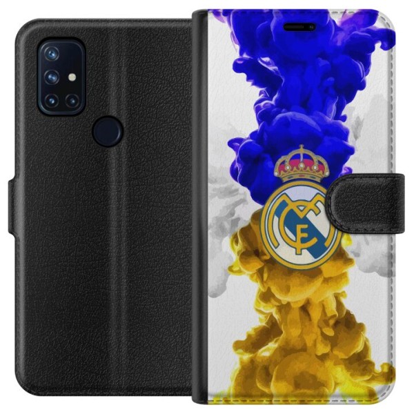 OnePlus Nord N10 5G Lommeboketui Real Madrid Farger