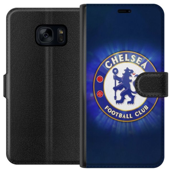 Samsung Galaxy S7 Lompakkokotelo Chelsea Jalkapallo
