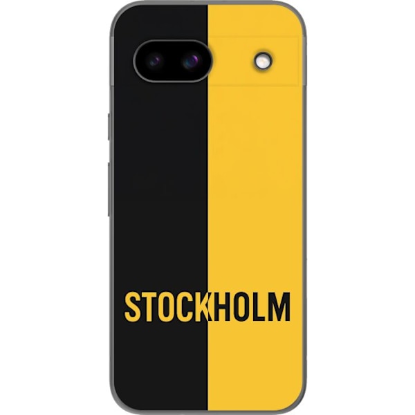 Google Pixel 8a Genomskinligt Skal Stockholm – fotboll