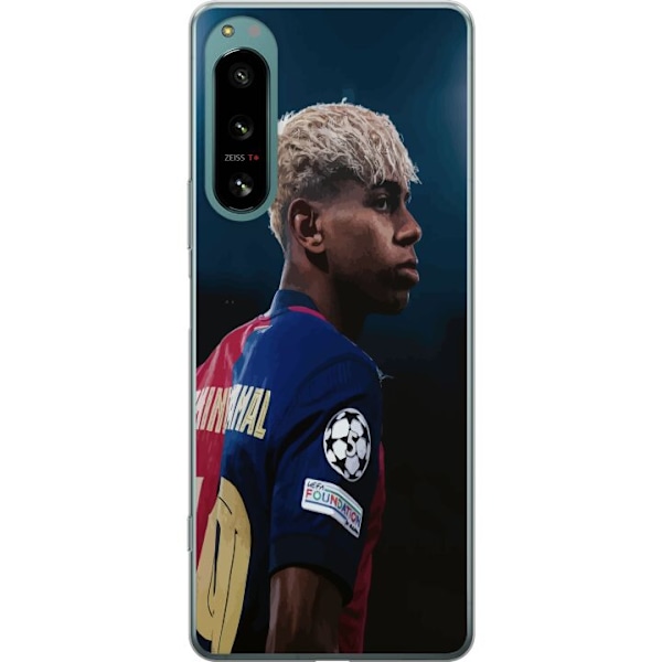 Sony Xperia 5 IV Läpinäkyvä kuori Lamine Yamal - Barcelonan