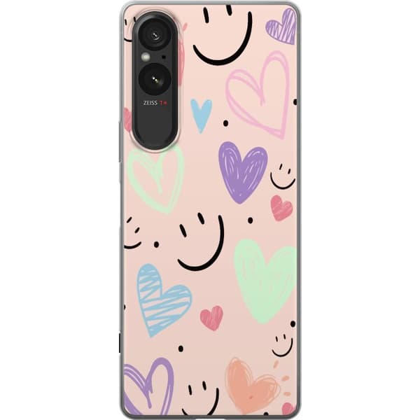 Kompatibelt Mobildeksel til Sony Xperia 10 VI Glatt mønster