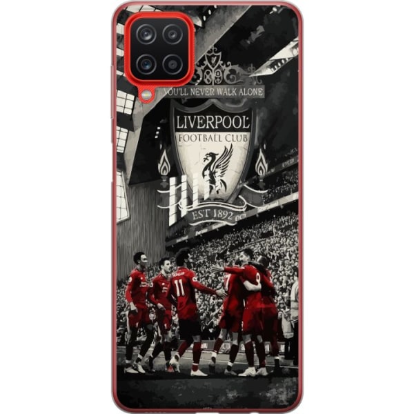 Samsung Galaxy A12 Läpinäkyvä kuori Liverpool