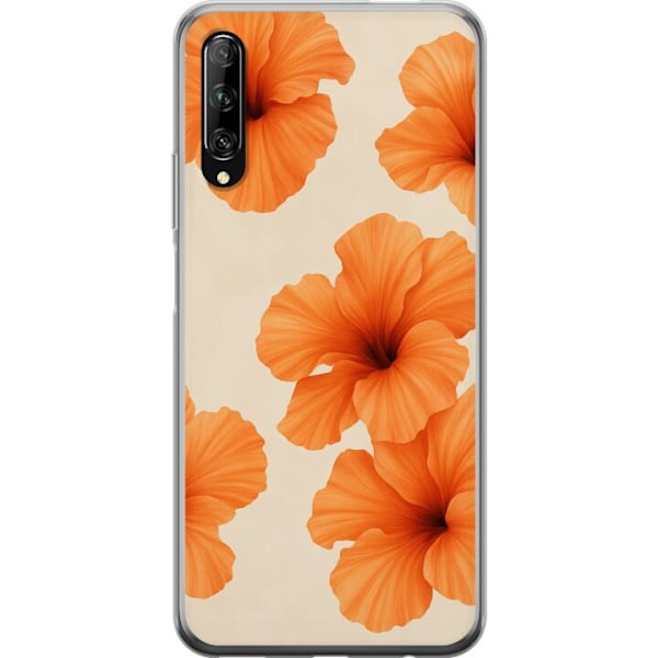 Huawei P smart Pro 2019 Läpinäkyvä kuori Papaya Punch