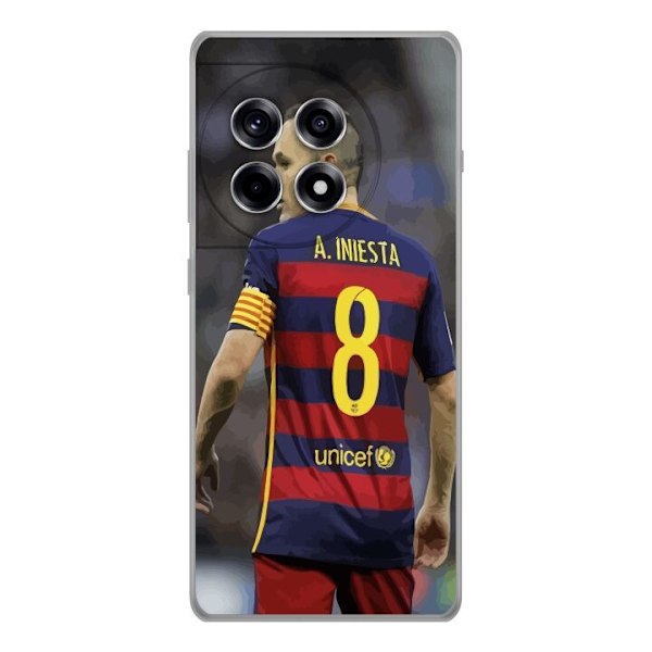 OnePlus 12R Läpinäkyvä kuori Andrés Iniesta (FC Barcelona)