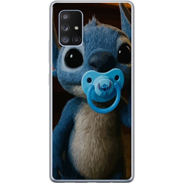 Samsung Galaxy A71 5G Gennemsigtig cover Stitch & Napp - babyt