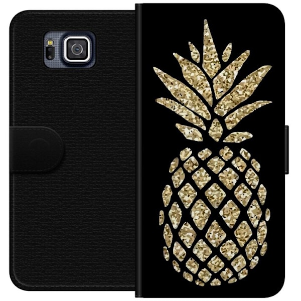 Samsung Galaxy Alpha Tegnebogsetui Ananas