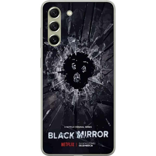 Samsung Galaxy S21 FE 5G Gennemsigtig cover Black Mirror Sci-F