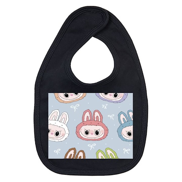 Baby Hagesmæk Pastel Labubu Sort one size