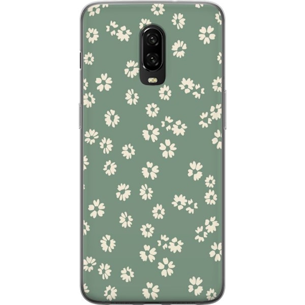 OnePlus 6T Genomskinligt Skal Blomsterdröm – färgglatt blommönster