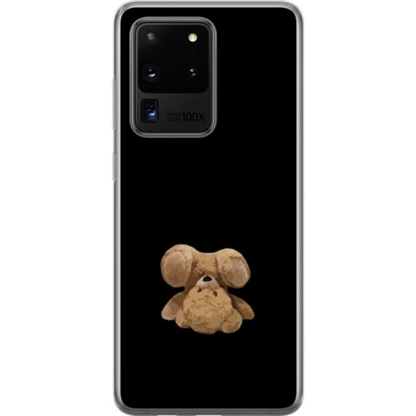 Samsung Galaxy S20 Ultra Gennemsigtig cover Op og ned bjørn