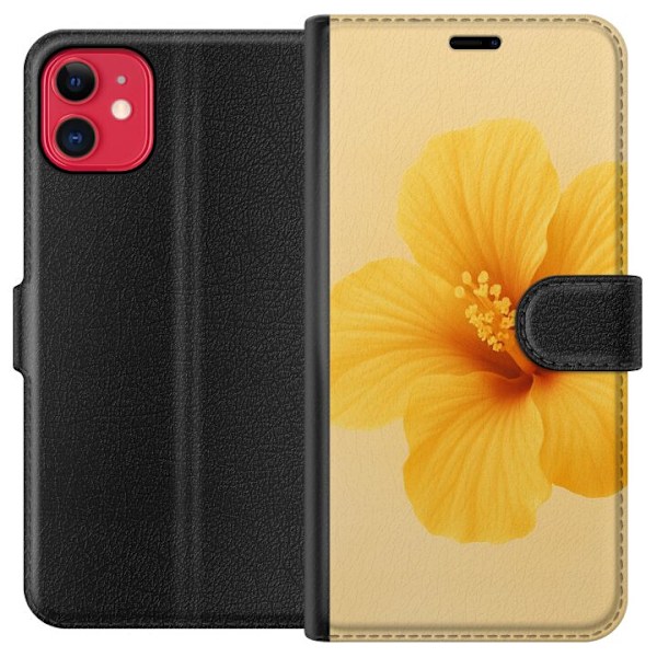 Apple iPhone 11 Lompakkokotelo Lemon Zing