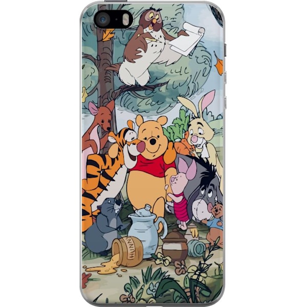 Apple iPhone 5s Gennemsigtig cover Nalle Puh og hans venner