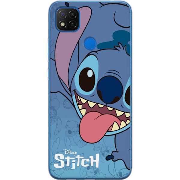 Xiaomi Redmi 9C NFC Genomskinligt Skal Stitch