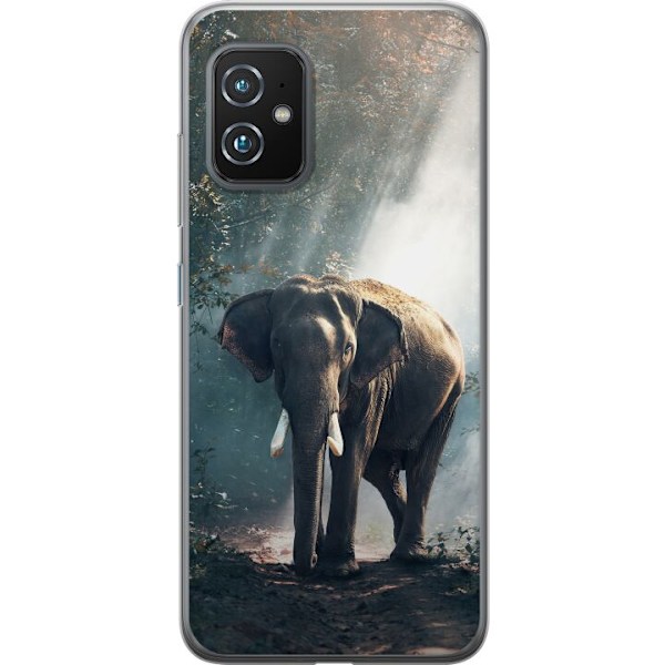 Asus Zenfone 8 Gennemsigtig cover Elefant