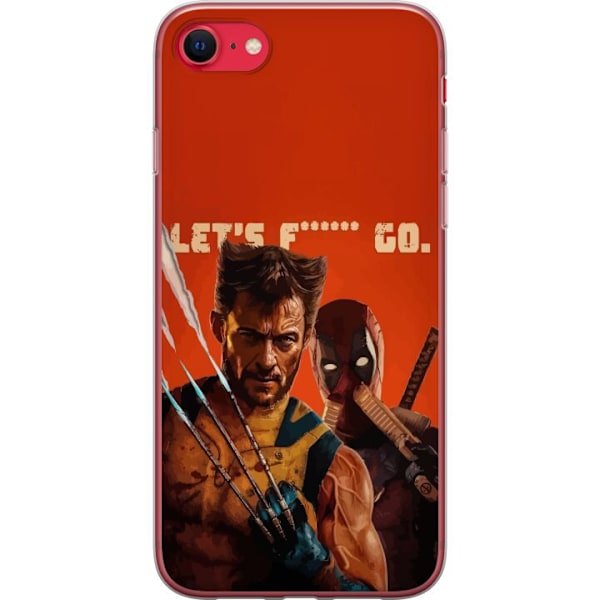 Apple iPhone SE (2022) Gjennomsiktig deksel Deadpool & Wolveri