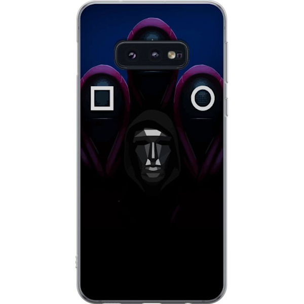 Samsung Galaxy S10e Genomskinligt Skal Squid Game Säsong 3 Nya Ikoner Populär Serie TV Motiv Asiatisk Drama Trend Ikoniskt Grafisk Design