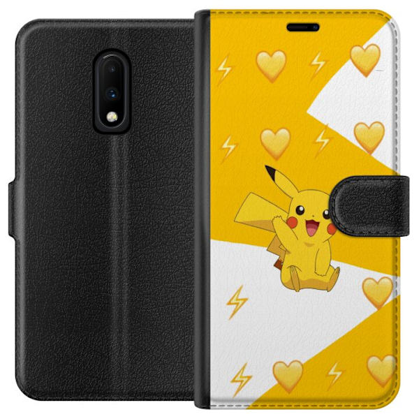 OnePlus 7 Lompakkokotelo Pikachu Pokémon Pelihahmo Peliaihe Suosittu Ikoni Sarjakuvasarja Pokémon GO Lasten Klassikko