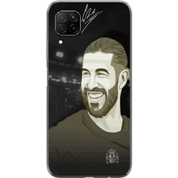 Huawei P40 lite Gennemsigtig cover Sergio Ramos