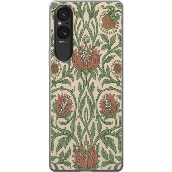 Sony Xperia 10 VI Gennemsigtig cover Blad Detaljer
