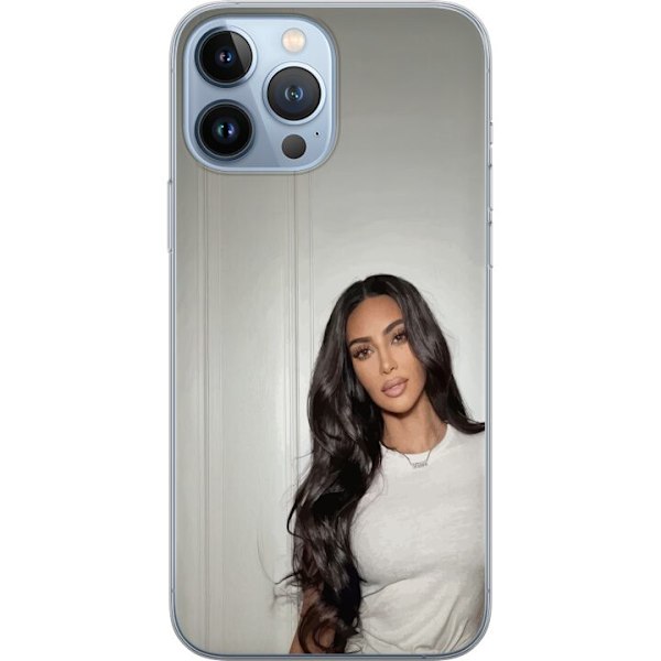 Apple iPhone 13 Pro Max Genomskinligt Skal Kim Kardashian – Iconic Style Collection