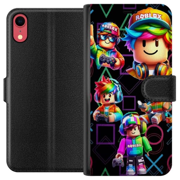 Kompatibel Tegnebogsetui til Apple iPhone XR Roblox