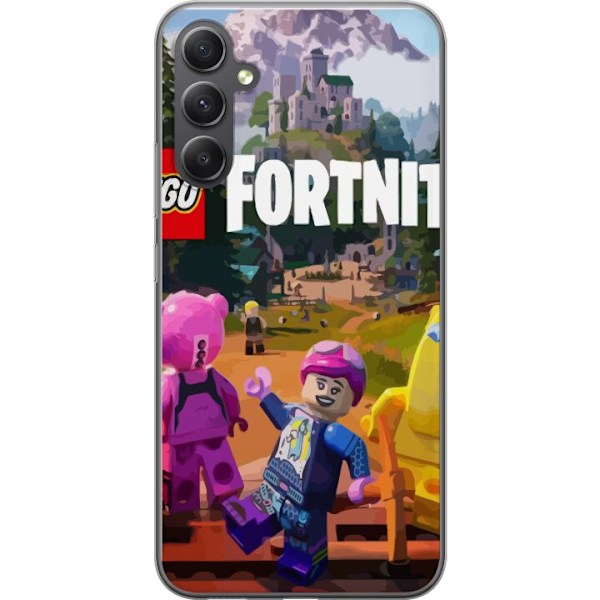 Samsung Galaxy A35 Läpinäkyvä kuori Fortnite