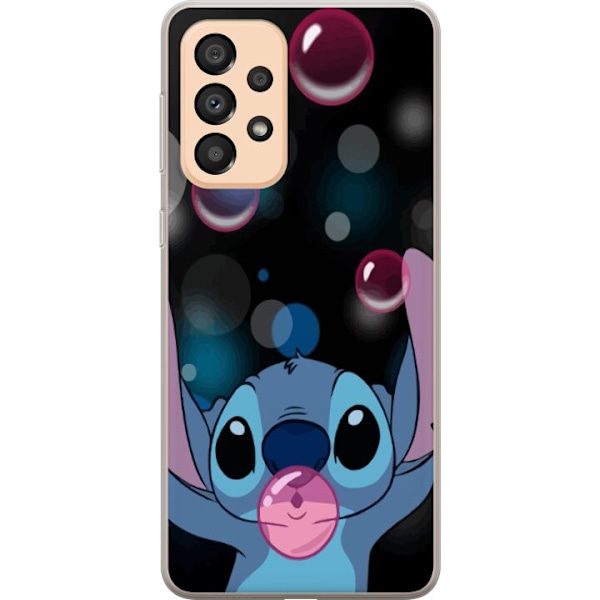 Samsung Galaxy A33 5G Läpinäkyvä kuori ompelu