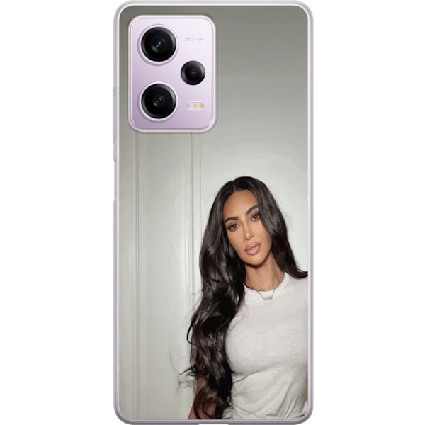 Xiaomi Redmi Note 12 Pro Genomskinligt Skal Kim Kardashian – Iconic Style Collection