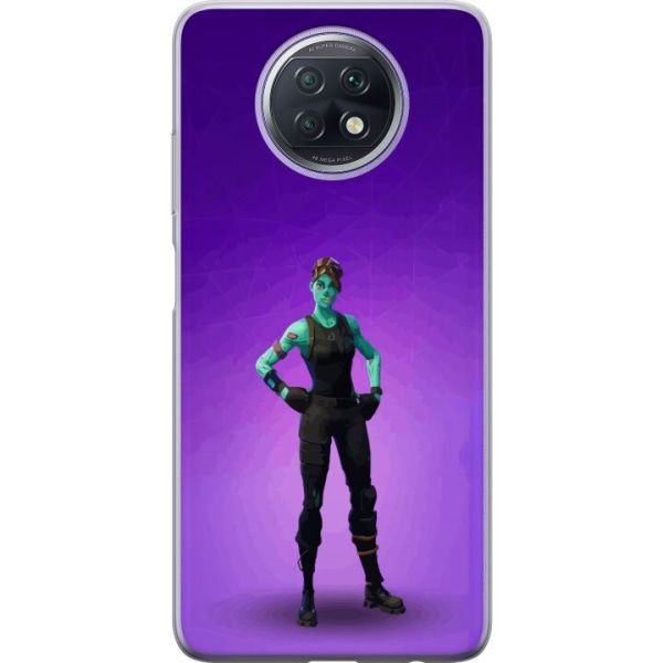 Xiaomi Redmi Note 9T Gjennomsiktig deksel Fortnite - Ghoul Tro