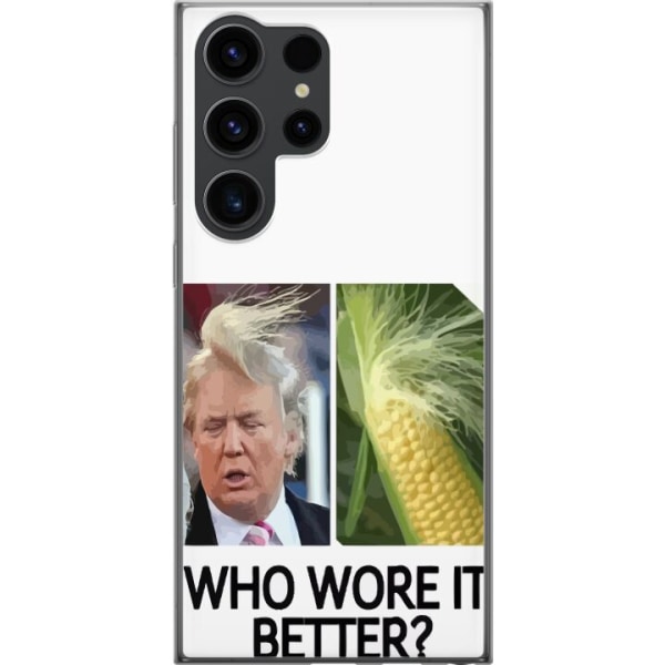 Samsung Galaxy S24 Ultra Gennemsigtig cover Trump