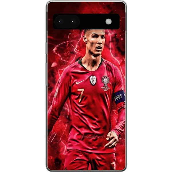 Google Pixel 6a Gjennomsiktig deksel Ronaldo Ferdigheter - CR7
