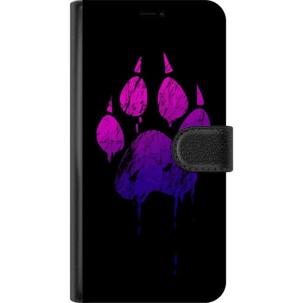 Kompatibel Tegnebogsetui til Apple iPhone 16 Paw