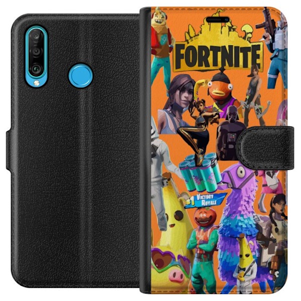 Huawei P30 lite Lompakkokotelo Fortnite