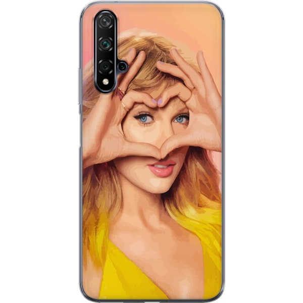 Huawei nova 5T Gjennomsiktig deksel Taylor Swift