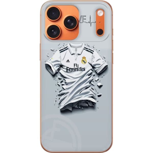 Kompatibelt Mobildeksel til Apple iPhone 17 Pro Max Real Madrid