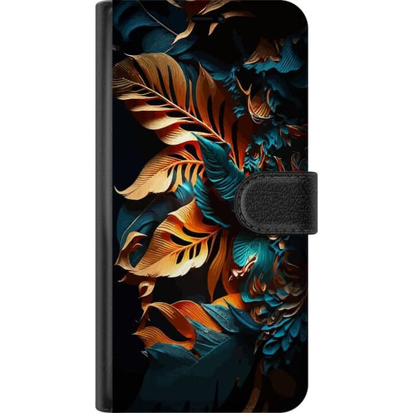 Kompatibel Tegnebogsetui til Apple iPhone 15 Natur