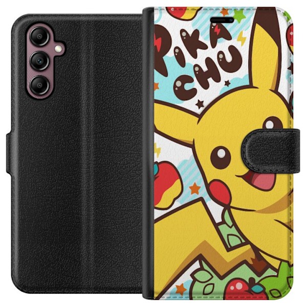 Samsung Galaxy A14 5G Tegnebogsetui Pikachu