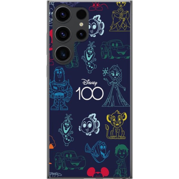 Samsung Galaxy S24 Ultra Läpinäkyvä kuori Disney 100