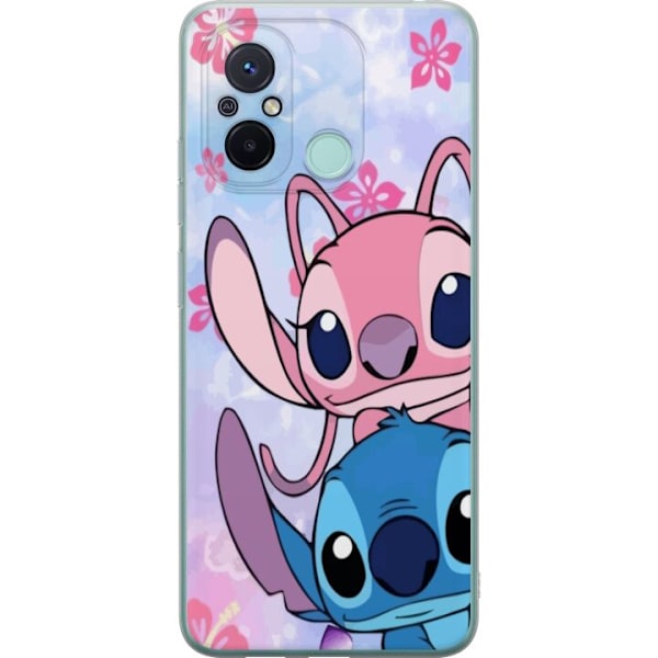 Xiaomi Redmi 12C Gennemsigtig cover Stitch & Angel